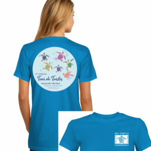 Tour de Turtles 2nd Virtual Run Race T-Shirt