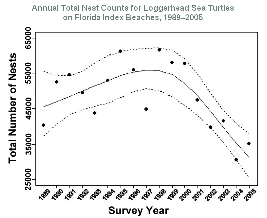 Sea Turtle Population Chart